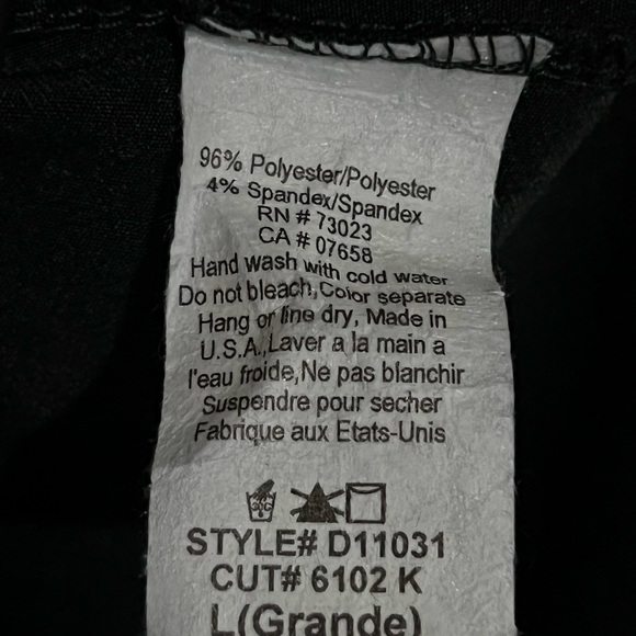 NWOT. SEDUCTION black dress - Picture 5 of 5